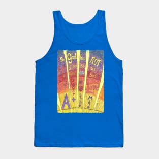 Sound Mind ~ No Fear (for t-shirts) Tank Top